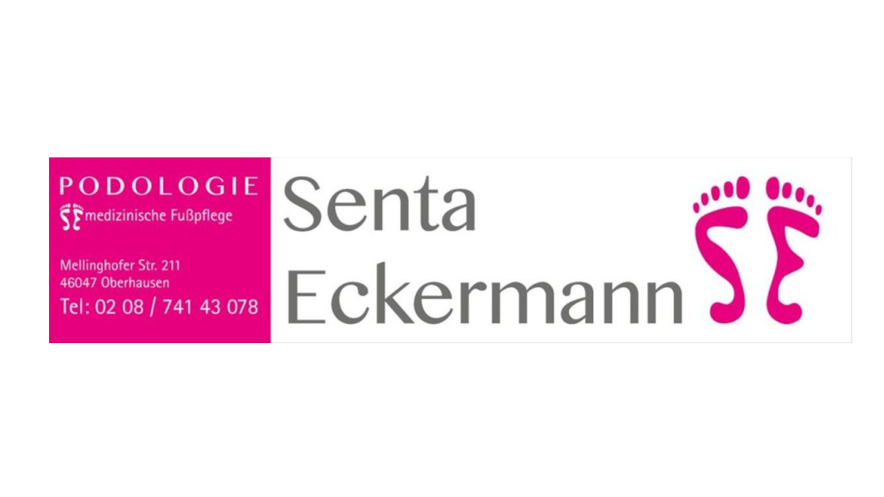 Das Logo der Podologie Eckermann.