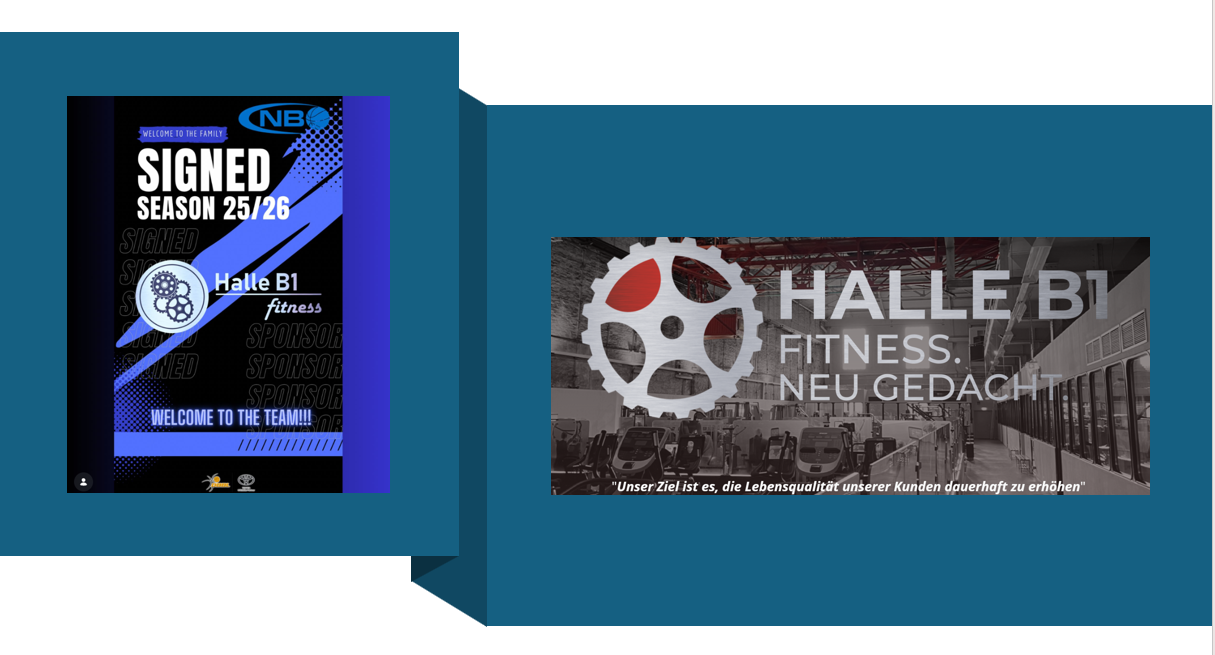 Halle B1 Logo Banner